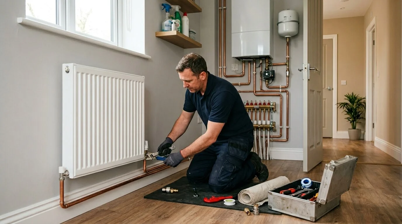 Central heating in Bolton