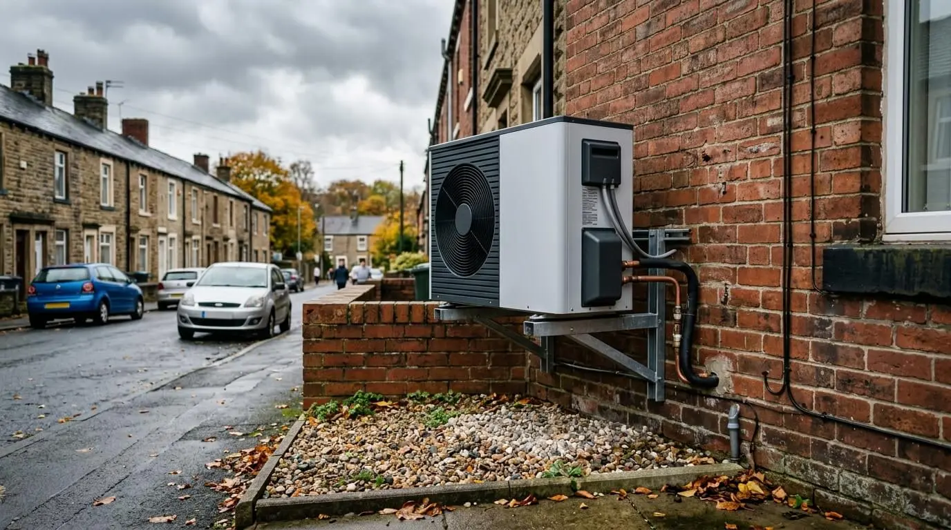 Heat pump installation in Bolton